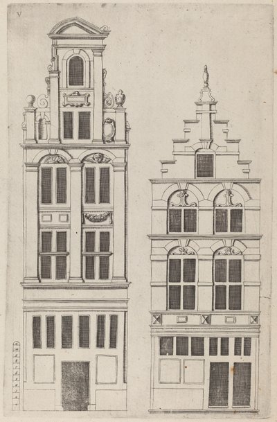 Fachada holandesa: pl. 5 de Vignola