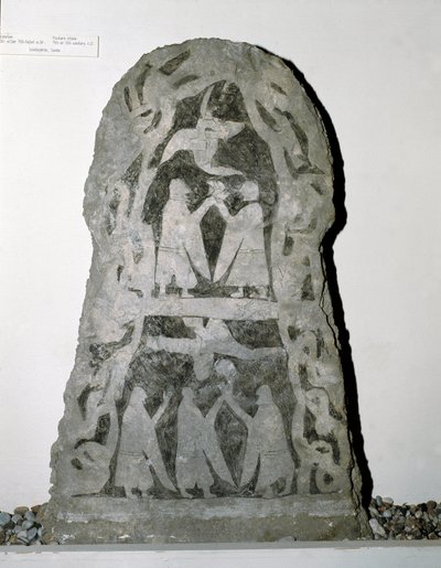 Piedra rúnica del siglo VII-VIII de Viking