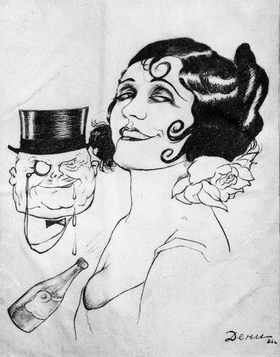 Caricatura de Pola Black de Viktor Deni