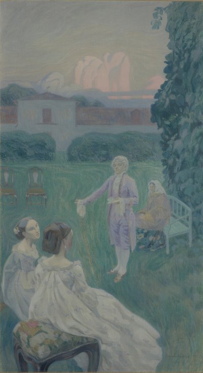 Armonía, 1900 de Viktor Elpidiforovich Borisov Musatov
