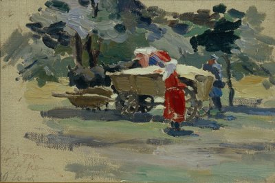 Los Dukhobors en Borjomi, 1895 de Viktor Elpidiforovich Borisov Musatov