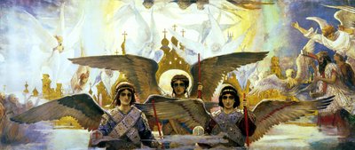 Antes del Paraíso, Parte central, 1885-1896 de Viktor Mikhaylovich Vasnetsov