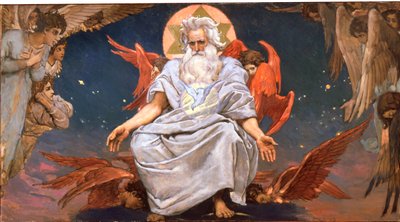 Dios el Padre, 1885-1896 de Viktor Mikhaylovich Vasnetsov