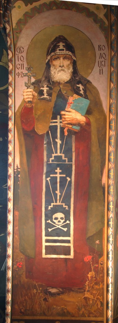 San José de Volotsk, 1885-1896 de Viktor Mikhaylovich Vasnetsov