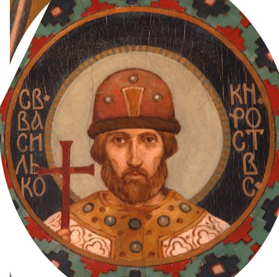 San Príncipe Vasilko Konstantinovich de Rostov, 1885-1896 de Viktor Mikhaylovich Vasnetsov