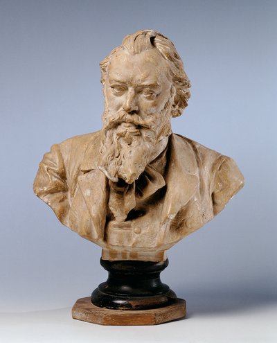 El compositor Johanes Brahms de Viktor Oskar Tilgner