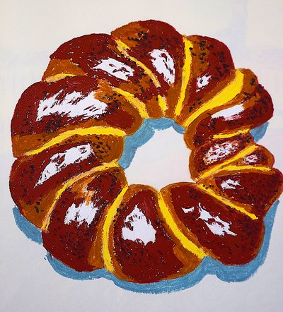 Pan dulce moderno de Viktoriia Saunina