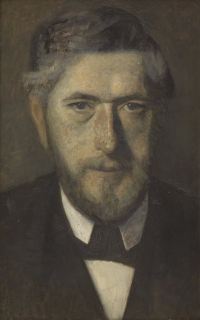 Jens Ferdinand Willumsen. Estudio para cinco retratos de Vilhelm Hammershøi