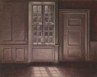 Luz de Luna, Strandgade 30, 1900-1906 de Vilhelm Hammershøi