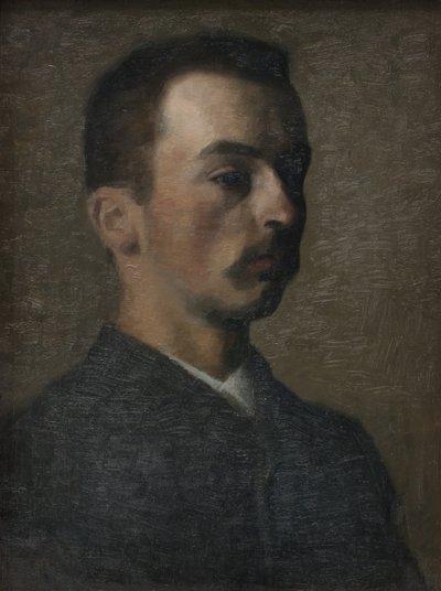 Autorretrato de Vilhelm Hammershøi