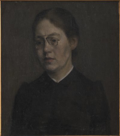 La pintora Elisabeth Wandel de Vilhelm Hammershøi
