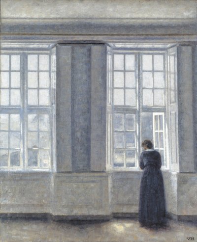 Las ventanas altas de Vilhelm Hammershøi