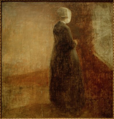 Anciana de Vilhelm Hammershoi