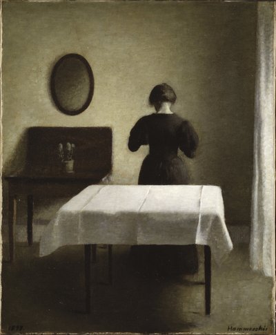 Interior de Vilhelm Hammershoi