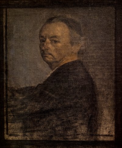 Autorretrato de Vilhelm Hammershoi