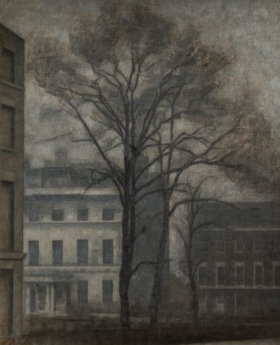 La Escuela Judía de Guilford Street, Londres de Vilhelm Hammershoi
