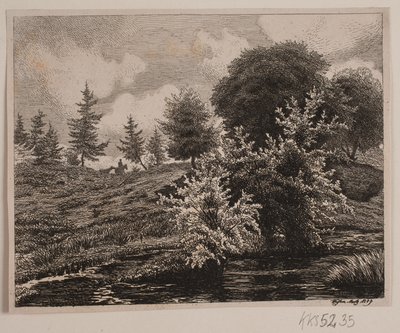 Colinas junto a un pantano de Vilhelm Kyhn