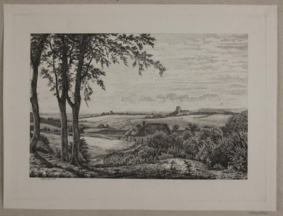 Paisaje de tarde, Selandia de Vilhelm Kyhn