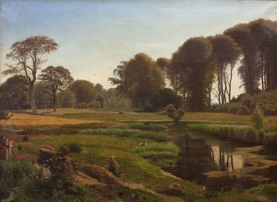 Un día de verano. Motivo de Horneland cerca de Fåborg de Vilhelm Kyhn