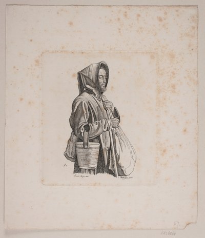 Un monje mendicante de Vilhelm Kyhn