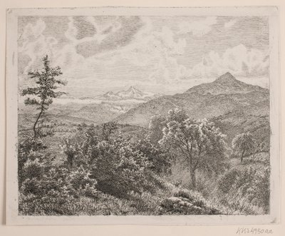 Paisaje de montaña de Vilhelm Kyhn