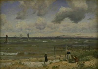 Playa de Hornbæk en el Norte de Selandia de Vilhelm Kyhn