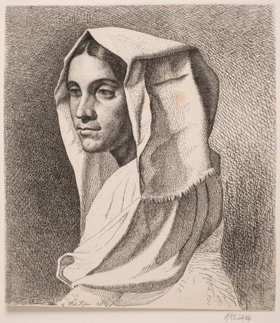 Campesina italiana de Vilhelm Kyhn