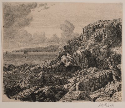 Kystparti fra Bornholm de Vilhelm Kyhn