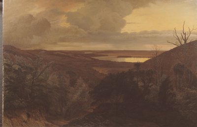 Tarde cerca de Himmelbjerget, Jutlandia de Vilhelm Kyhn