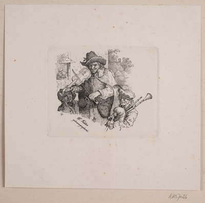 Músicos ambulantes de Vilhelm Kyhn