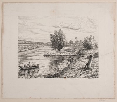 Parti ved Marnefloden de Vilhelm Kyhn
