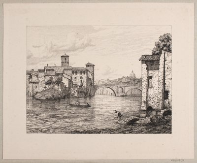 Parte de Ponte Rotto en Roma de Vilhelm Kyhn