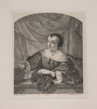 Retrato de la esposa de Ferdinand Bol de Vilhelm Kyhn