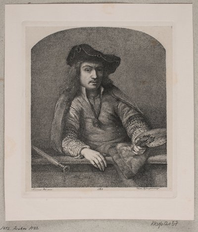 Autorretrato de Ferdinand Bol de Vilhelm Kyhn