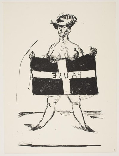 Hoja de "Mapa de artistas de Klingen No. 2" de Vilhelm Lundstrøm