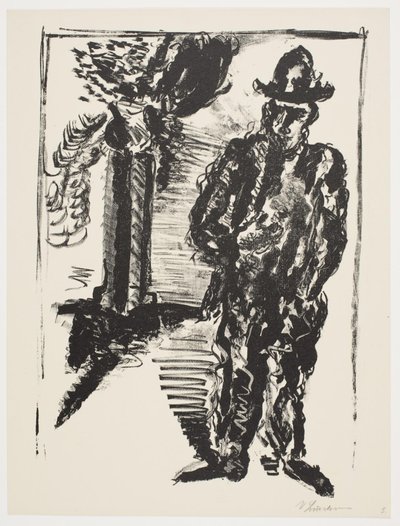 Hoja de "Klingens Kunstnermappe Nr. 2" de Vilhelm Lundstrøm