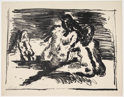 Hoja de "Klingens Kunstnermappe Nr. 2" de Vilhelm Lundstrøm