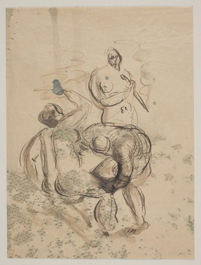 Composición con tres mujeres desnudas de Vilhelm Lundstrøm