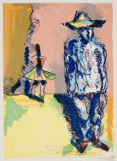 Pierrot y Colombina de Vilhelm Lundstrøm