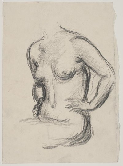 Modelo Femenina Sentada de Vilhelm Lundstrøm