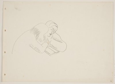 Dos personas leyendo de Vilhelm Lundstrøm