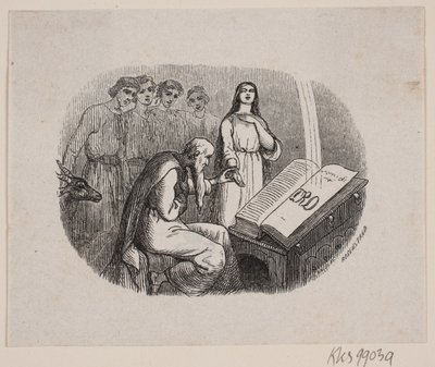 Ilustración de los cuentos y historias de H. C. Andersen de Vilhelm Pedersen