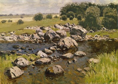 Paisaje con piedras, c. 1910 de Vilhelms Purvitis