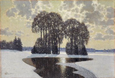 Invierno, c.1910 de Vilhelms Purvitis
