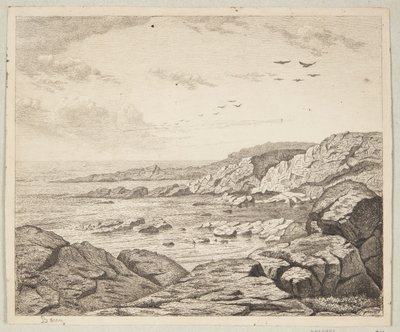 Paisaje costero de Bornholm de Ville Bang