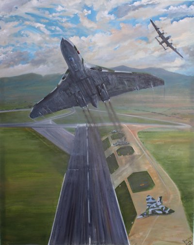 Avro Legends, 2024 (óleo sobre lienzo) de Vincent Alexander Booth