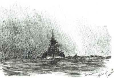 El Bismarck zarpa de Vincent Alexander Booth
