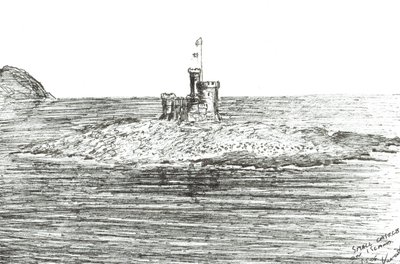 Castillo del puerto de la Isla de Man, 2005 de Vincent Alexander Booth