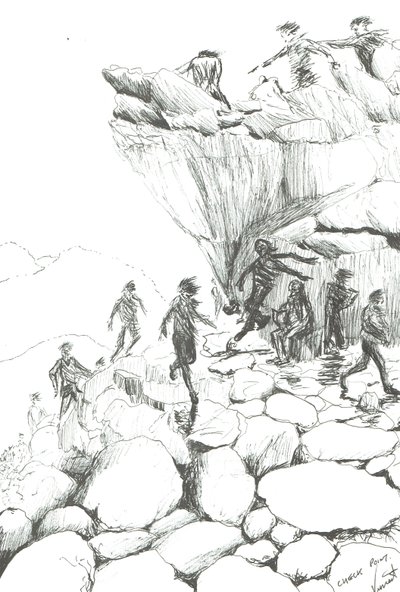 Punto de control en la cumbre de Vincent Alexander Booth