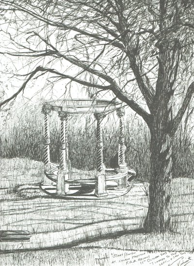 Church Stretton, después de las carreras Fell, 2003 de Vincent Alexander Booth